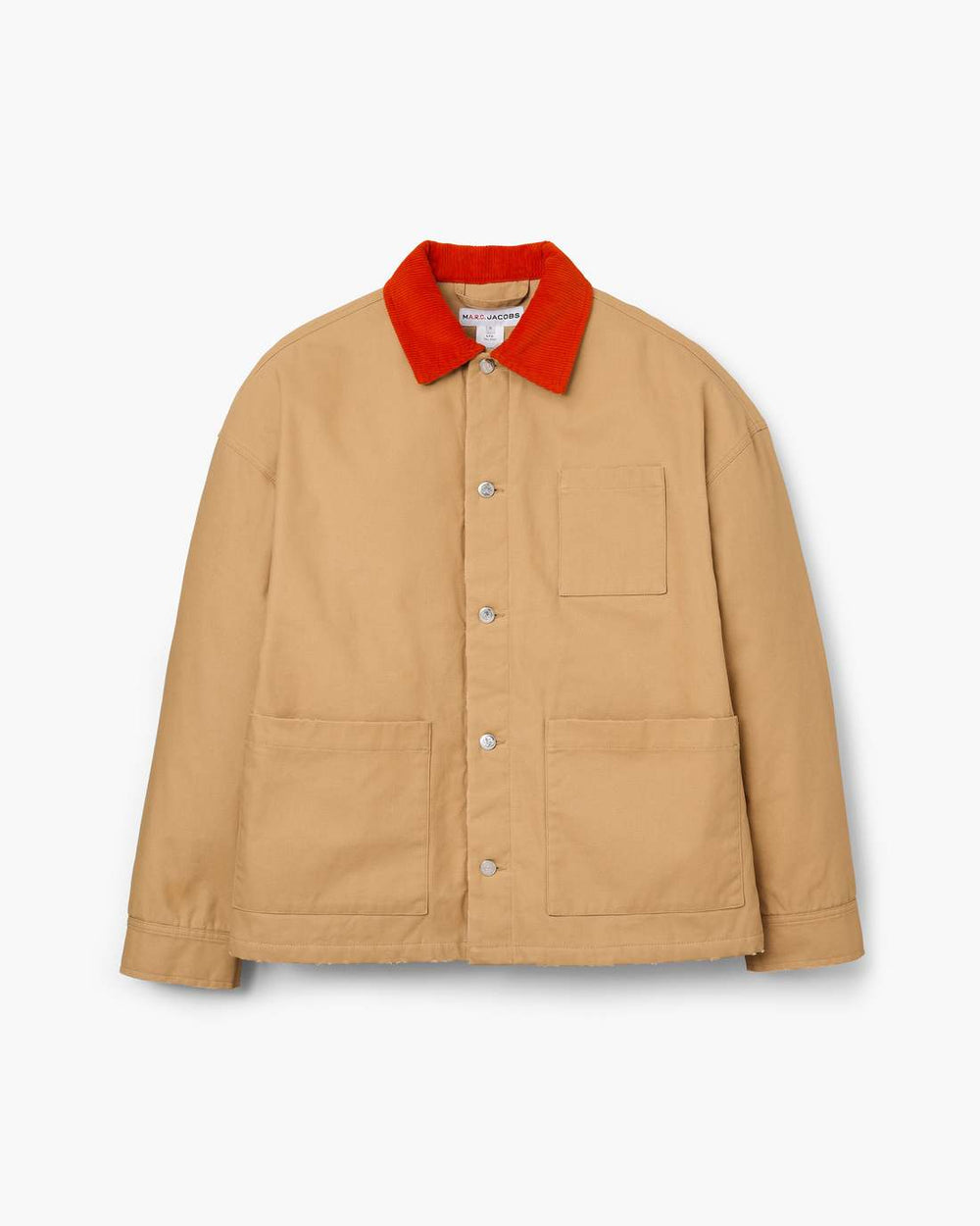 The A.P.C. X Marc Jacobs Stoned Canvas Unisex Jacket Camel - Marc Jacobs