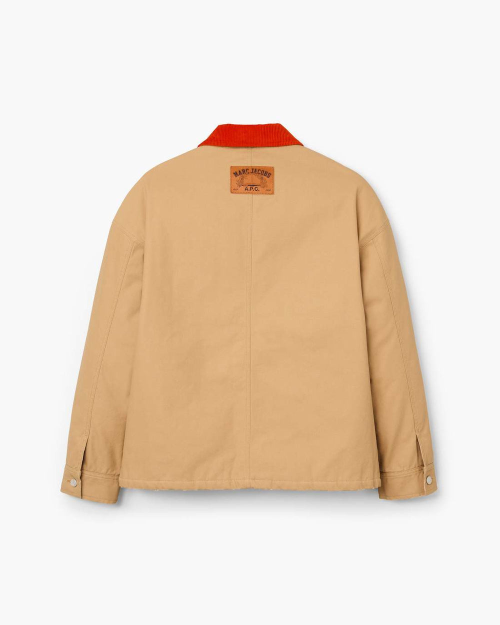 The A.P.C. X Marc Jacobs Stoned Canvas Unisex Jacket Camel - Marc Jacobs
