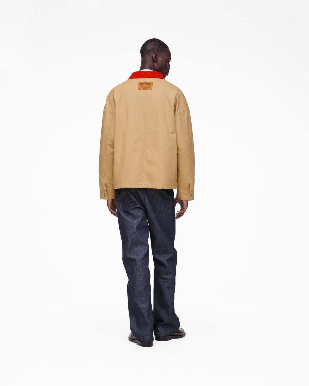 The A.P.C. X Marc Jacobs Stoned Canvas Unisex Jacket Camel - Marc Jacobs
