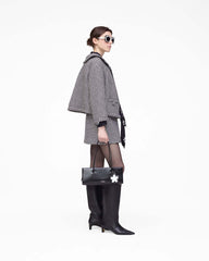 Gingham Tweed Jacket Black Multi - Marc Jacobs