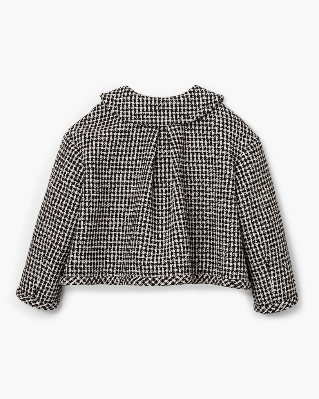 Gingham Tweed Jacket Black Multi - Marc Jacobs