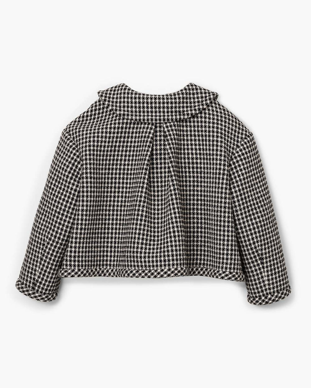 Gingham Tweed Jacket Black Multi - Marc Jacobs