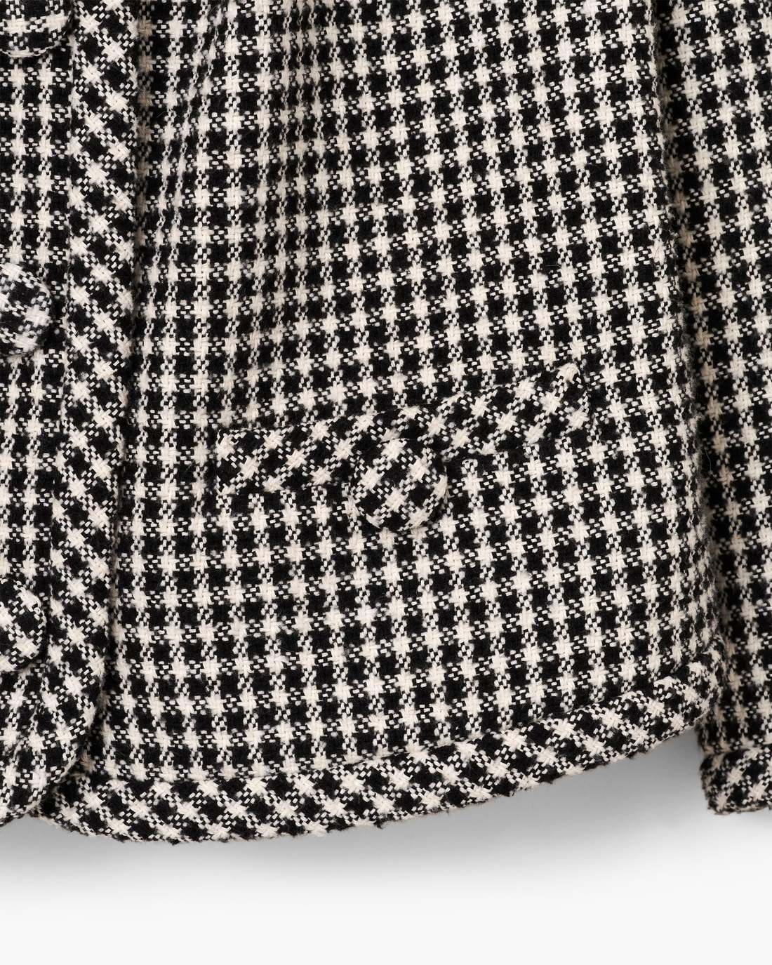 Gingham Tweed Jacket Black Multi - Marc Jacobs