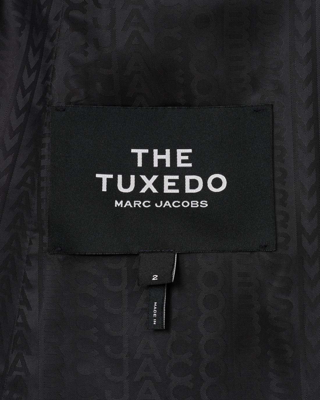 TUXEDO SUITING BLAZER Black - Marc Jacobs