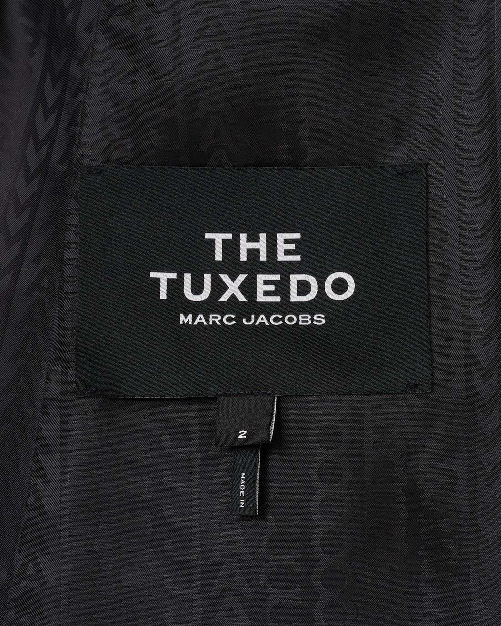 TUXEDO SUITING BLAZER Black - Marc Jacobs