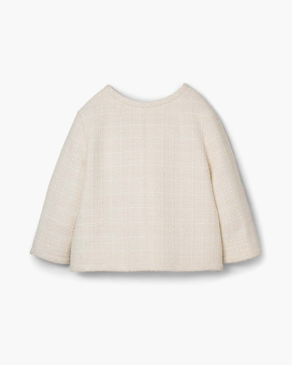 Tweed Backwards Lady Jacket Ivory - Marc Jacobs