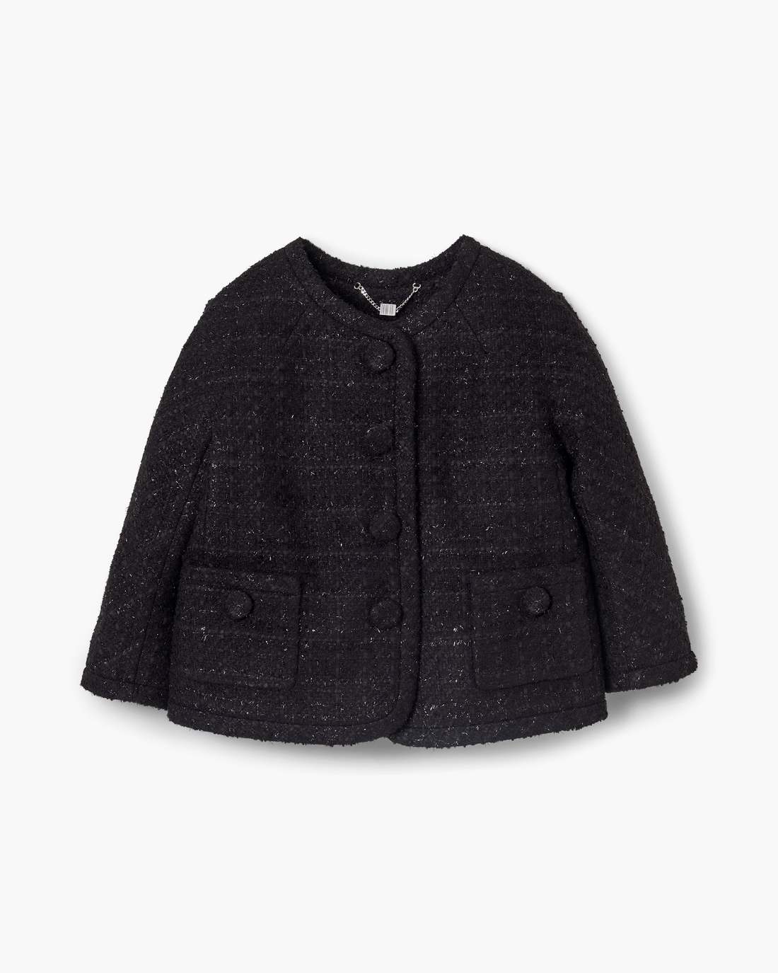 Tweed Backwards Lady Jacket Black - Marc Jacobs