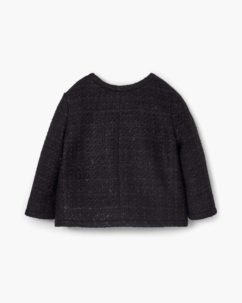 Tweed Backwards Lady Jacket Black - Marc Jacobs