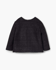 Tweed Backwards Lady Jacket Black - Marc Jacobs