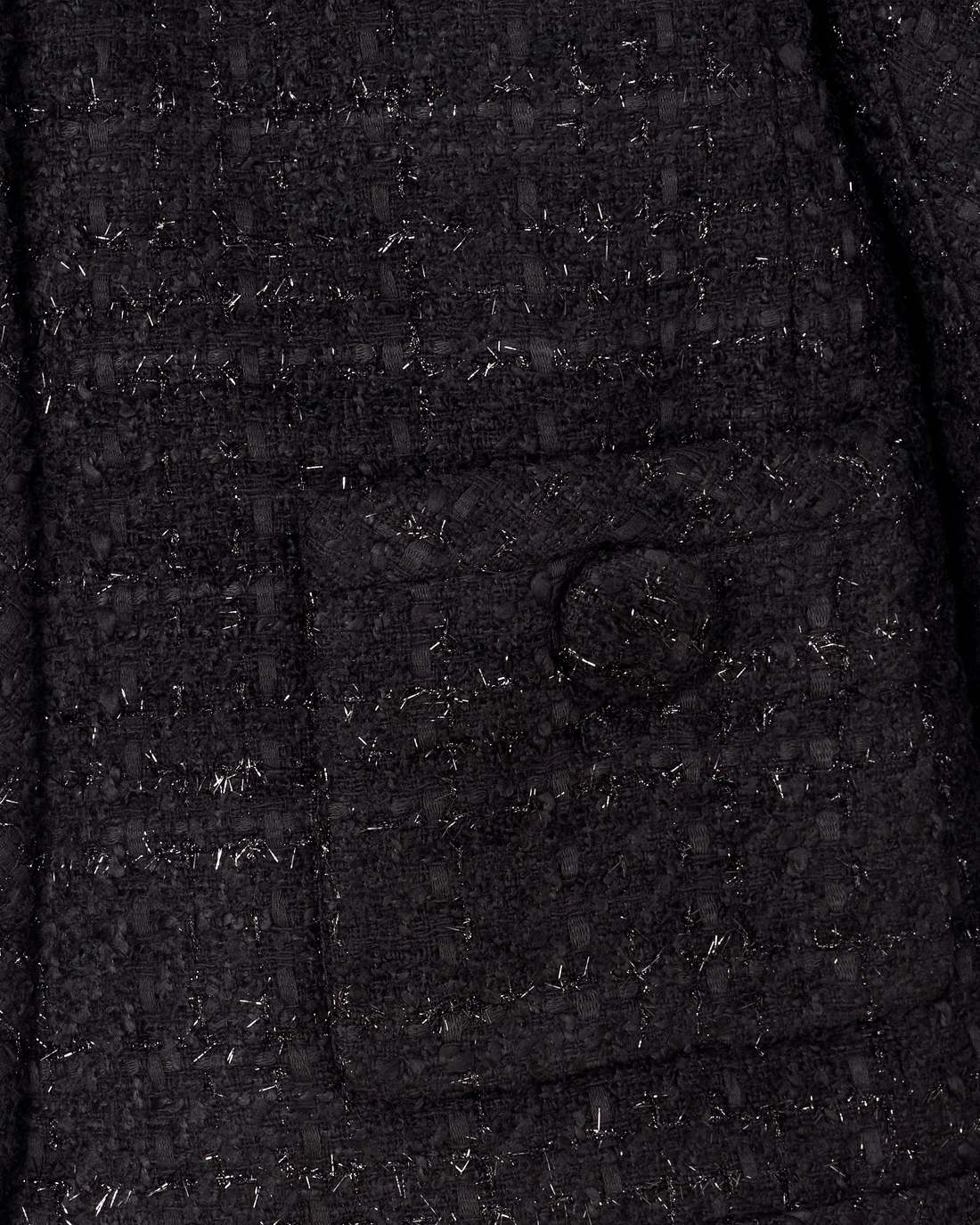 Tweed Backwards Lady Jacket Black - Marc Jacobs
