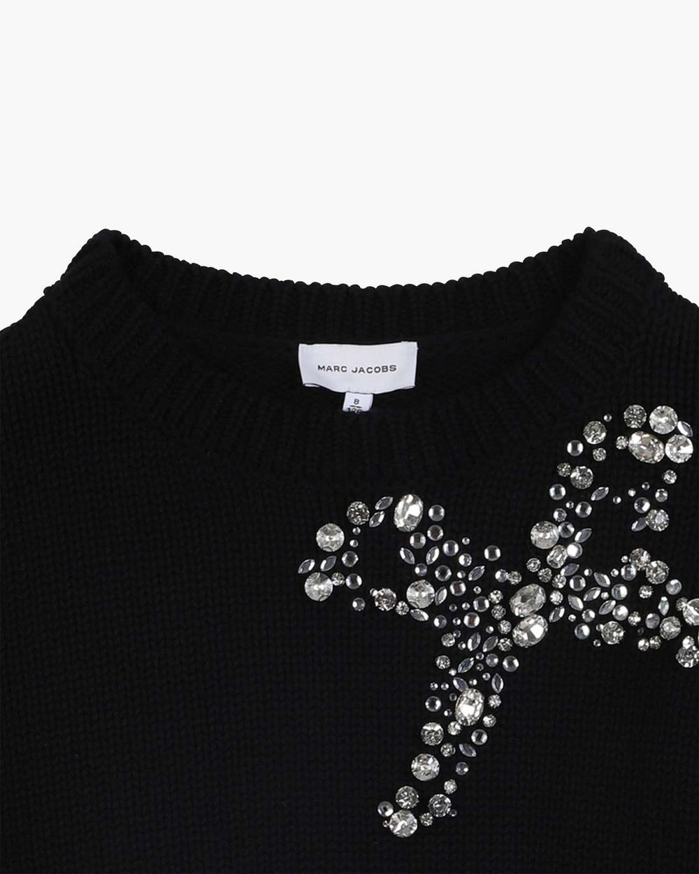 The Gem Bow Sweater Black - Marc Jacobs