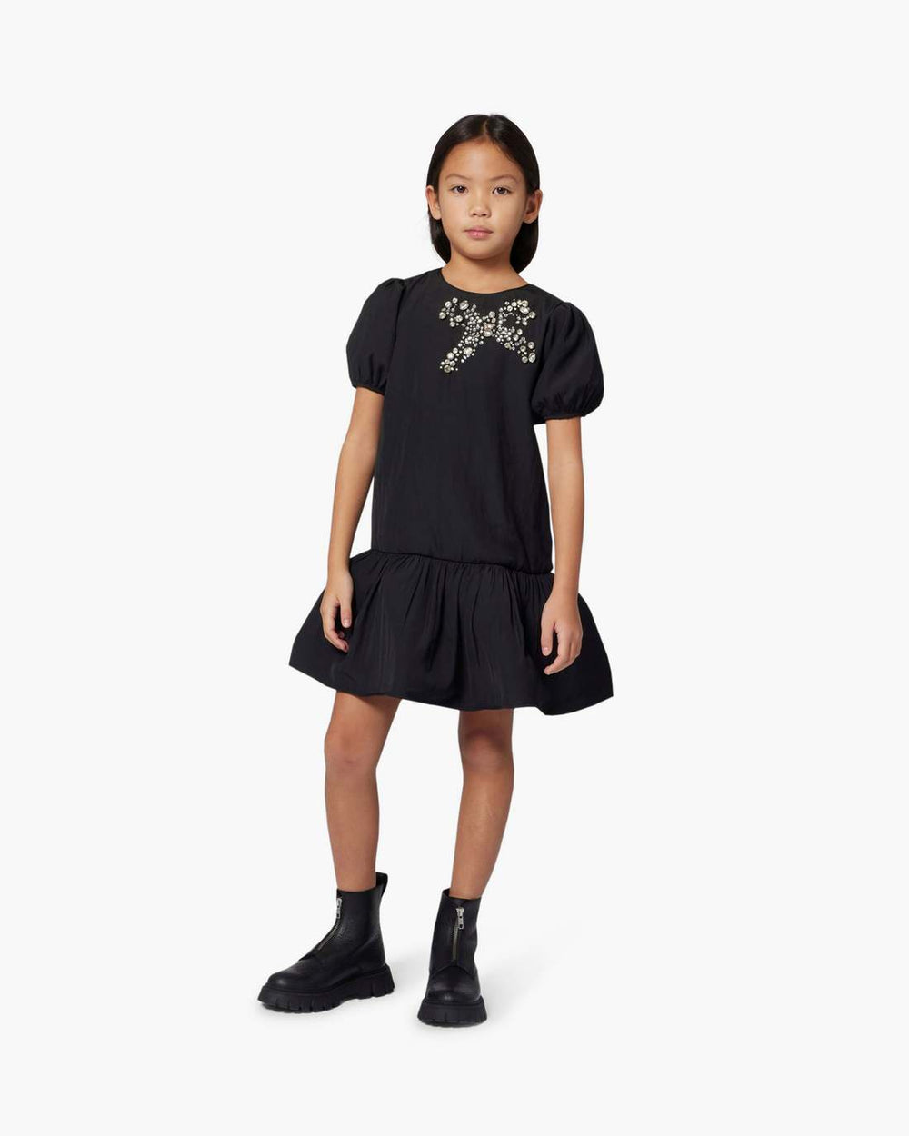 The Gem Bow Dress Black - Marc Jacobs