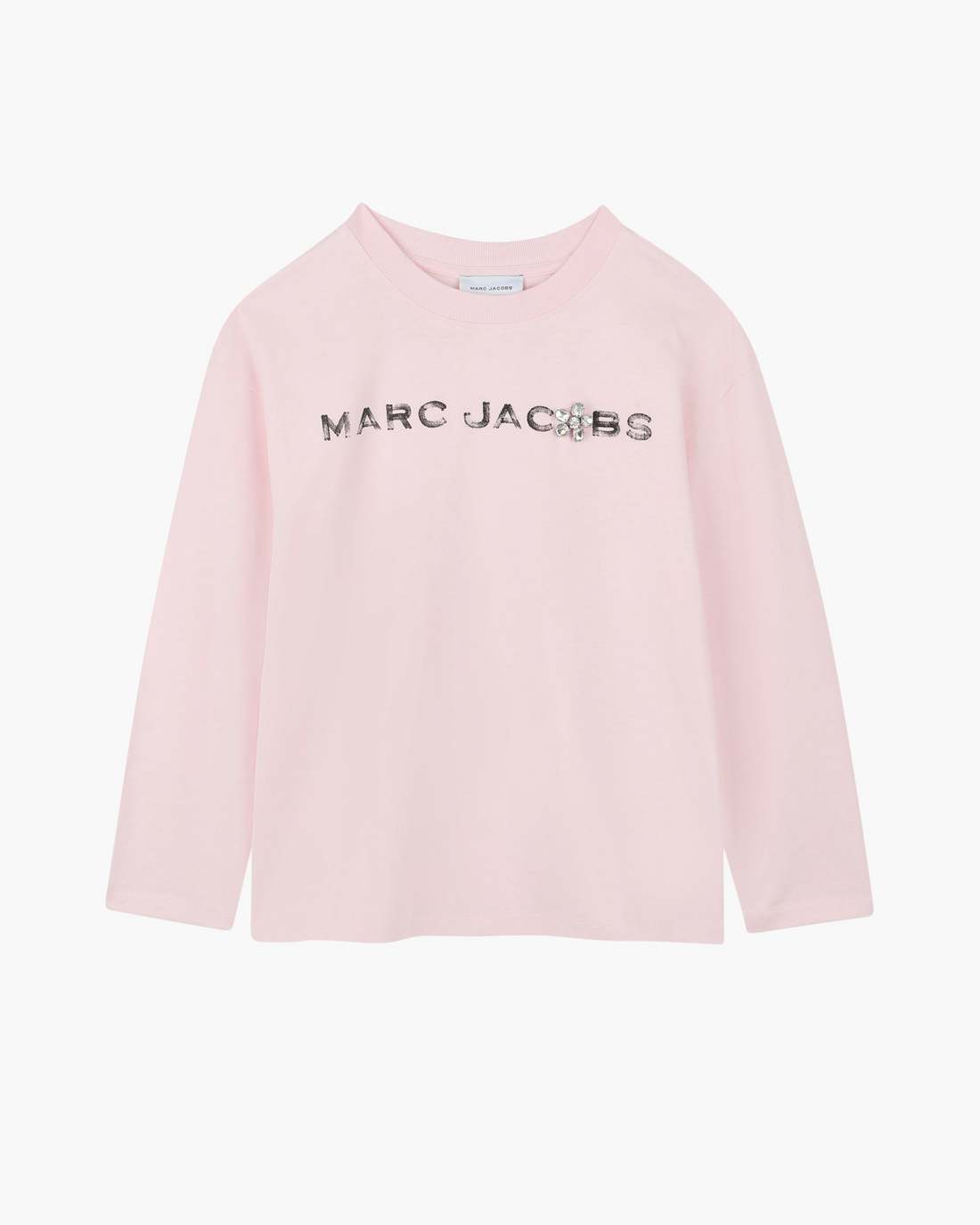 The Gem Daisy Logo Tee Pink - Marc Jacobs