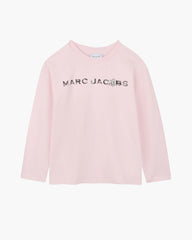 The Gem Daisy Logo Tee Pink - Marc Jacobs