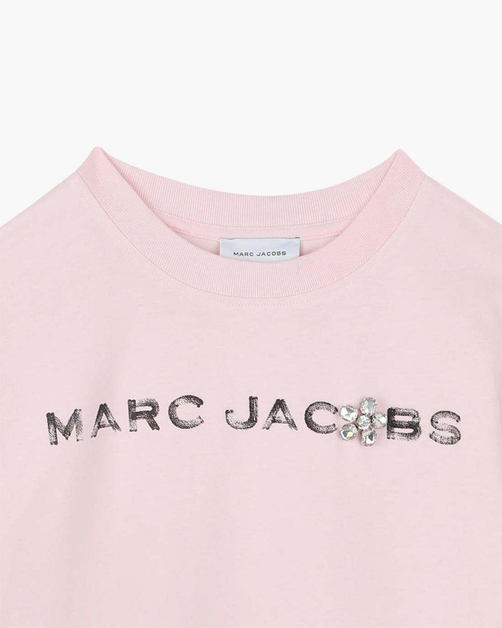 The Gem Daisy Logo Tee Pink - Marc Jacobs