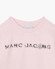 The Gem Daisy Logo Tee Pink - Marc Jacobs