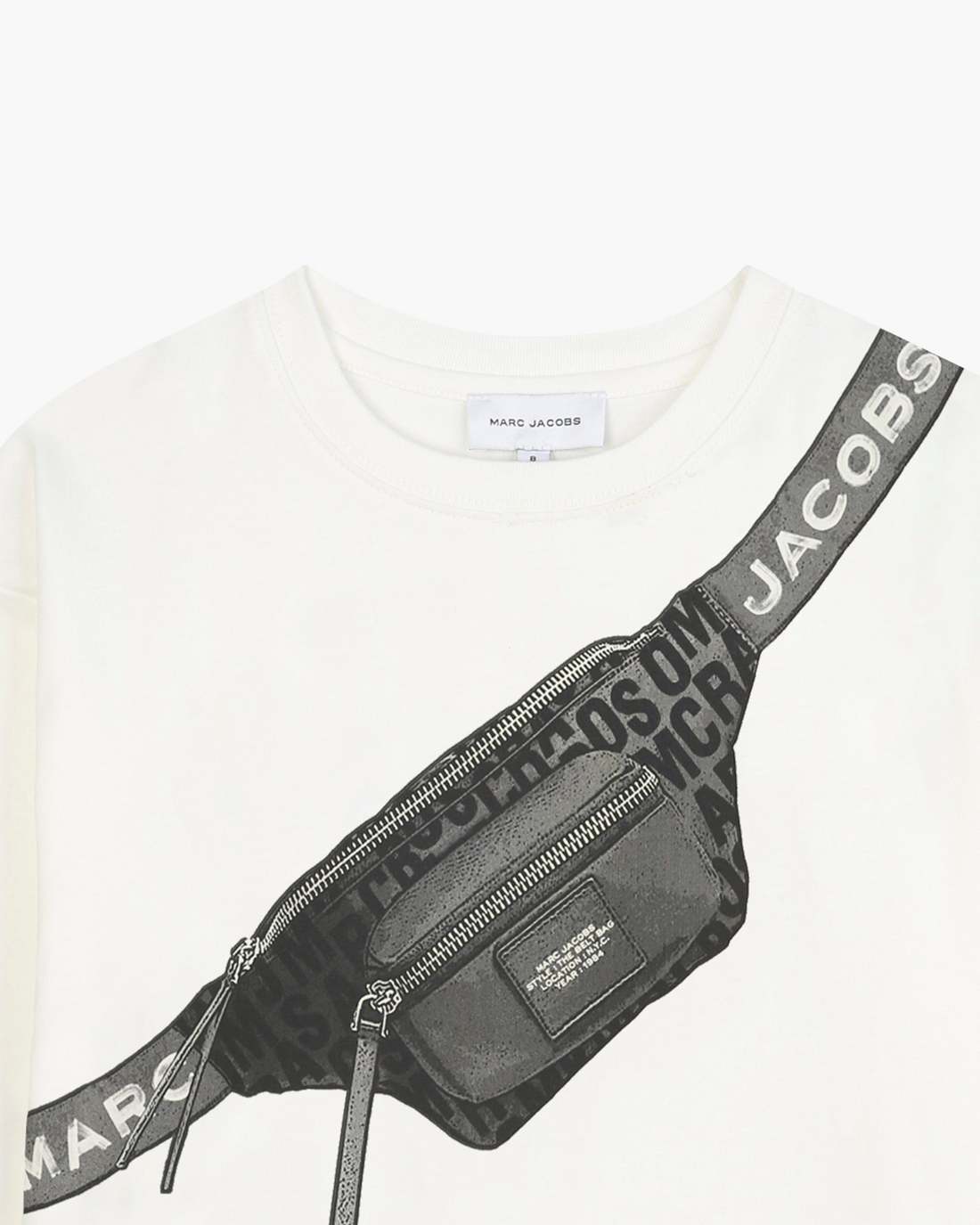 The Trompe Loeil Tee White - Marc Jacobs