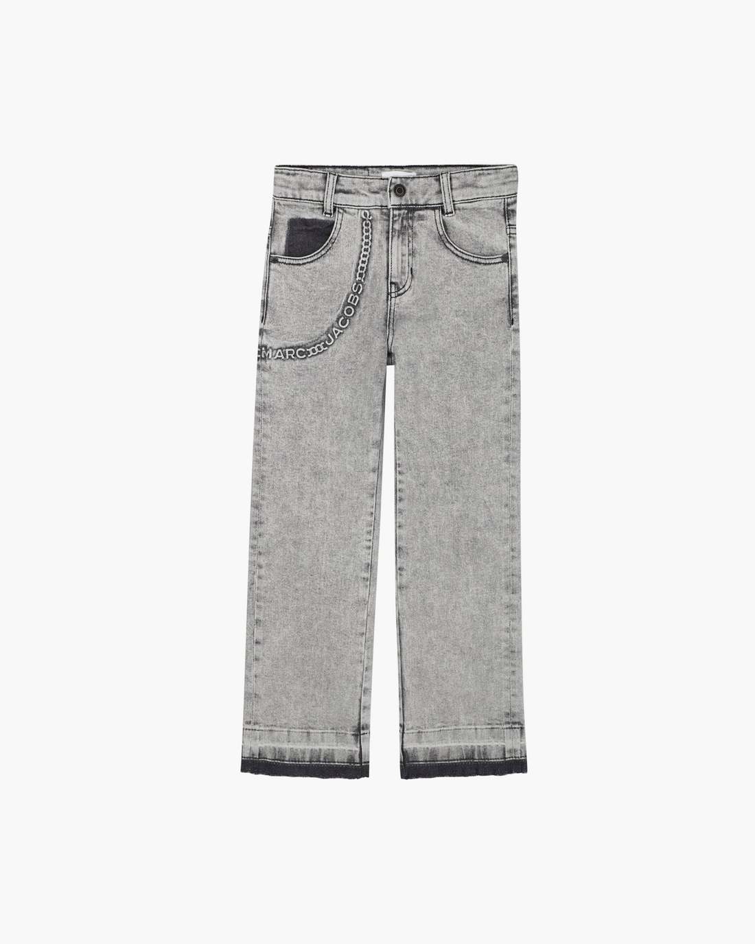 The Trompe Loeil Chain Jeans Black - Marc Jacobs