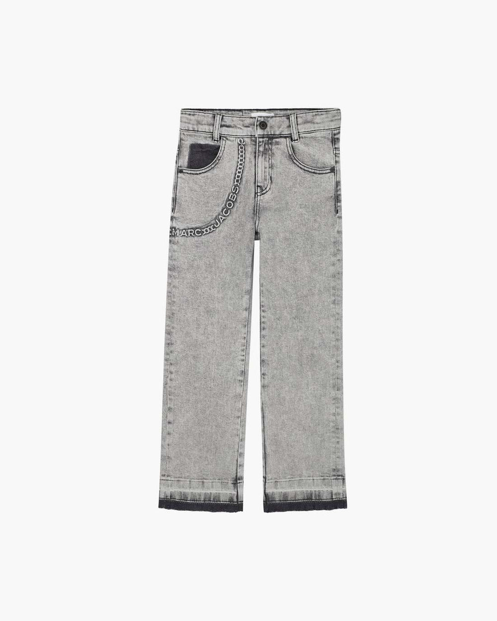 The Trompe Loeil Chain Jeans Black - Marc Jacobs