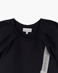The Trompe Loeil Snapshot Dress Navy - Marc Jacobs