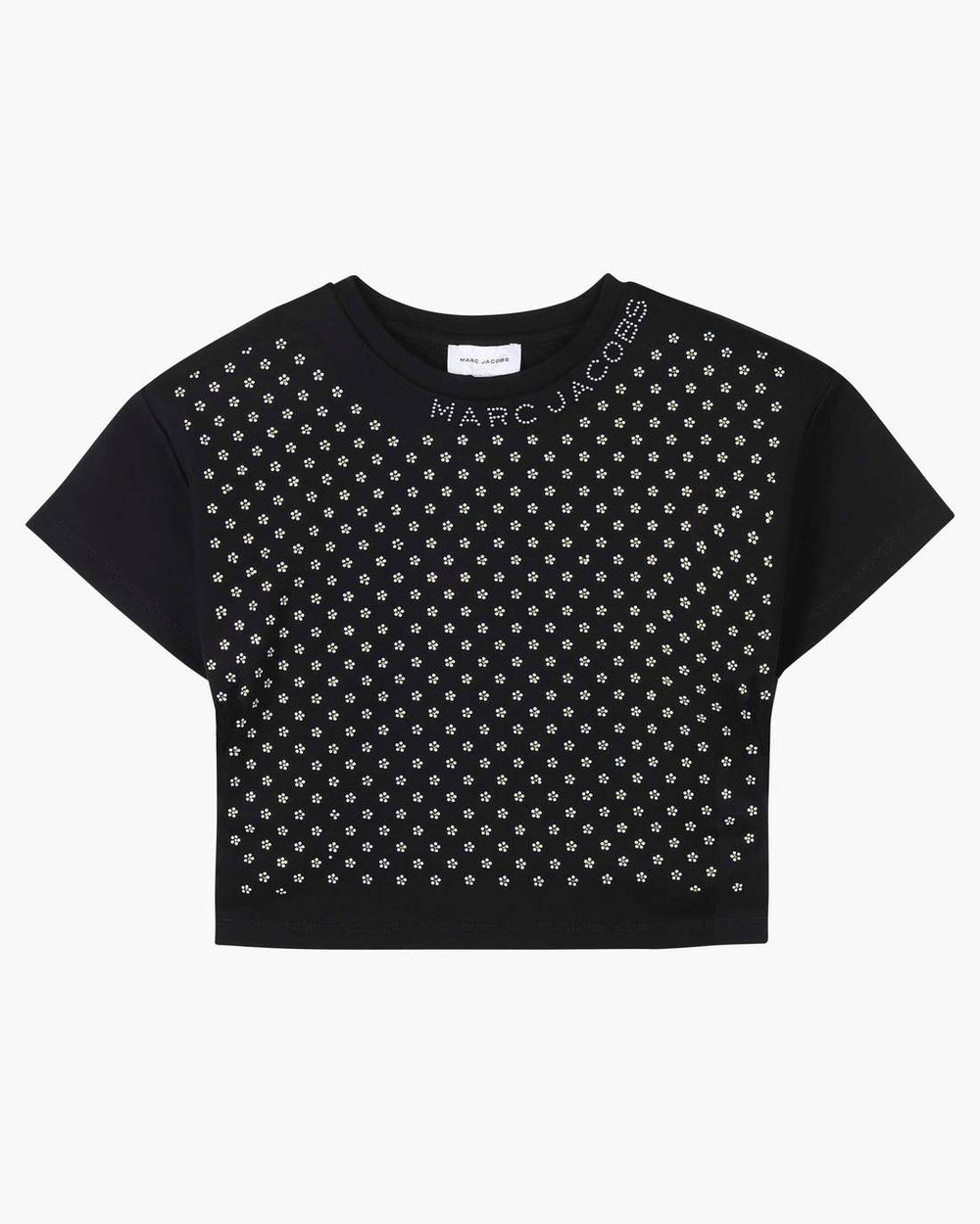 The Crystal Daisy Cropped Shirt Black - Marc Jacobs