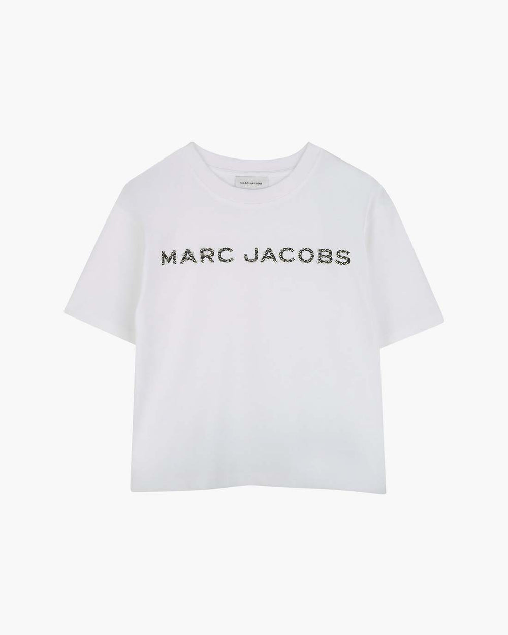 The Crystal Daisy Logo Tee White - Marc Jacobs