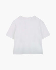 The Crystal Daisy Logo Tee White - Marc Jacobs