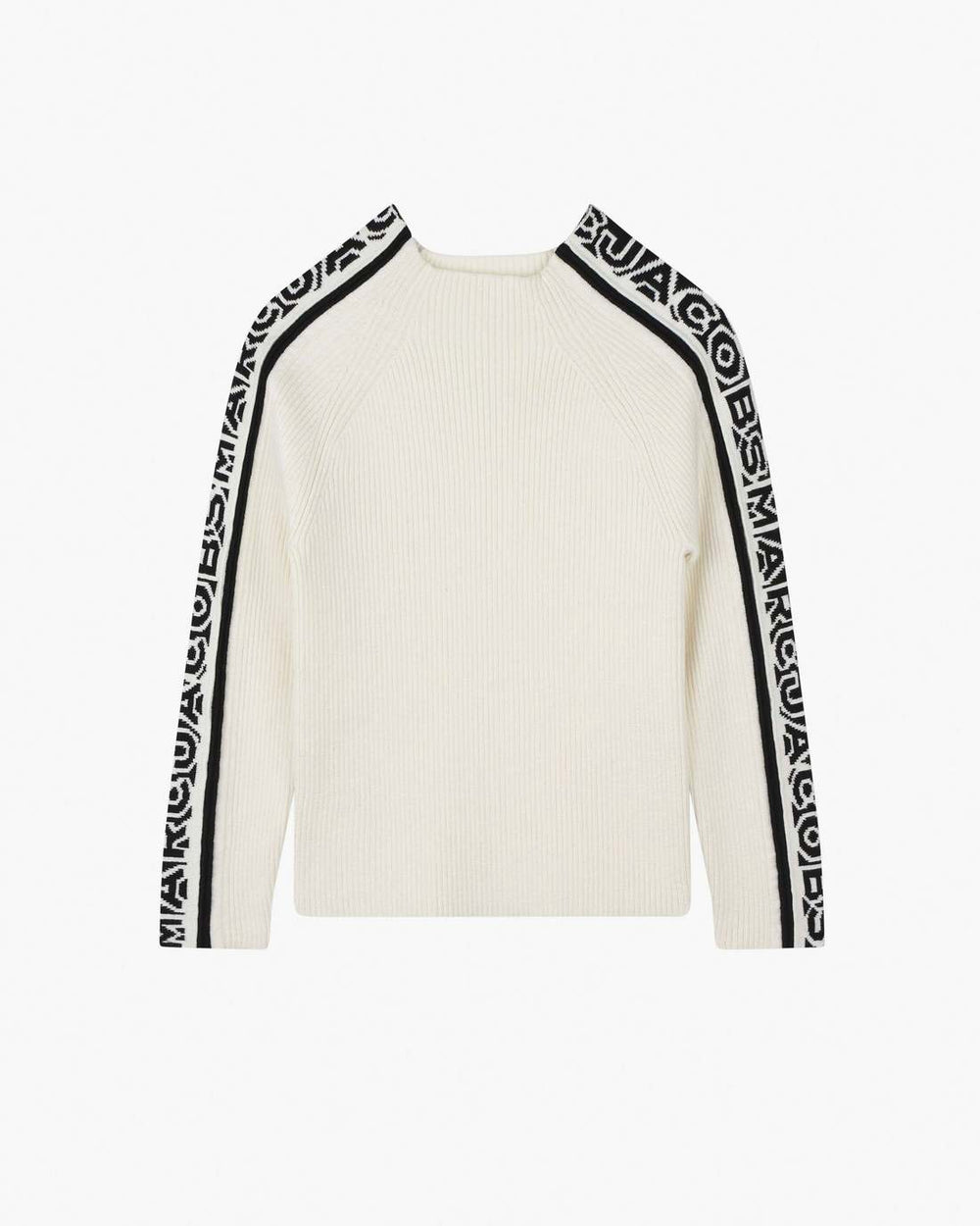 The Knitlogo Sweater Ivory - Marc Jacobs
