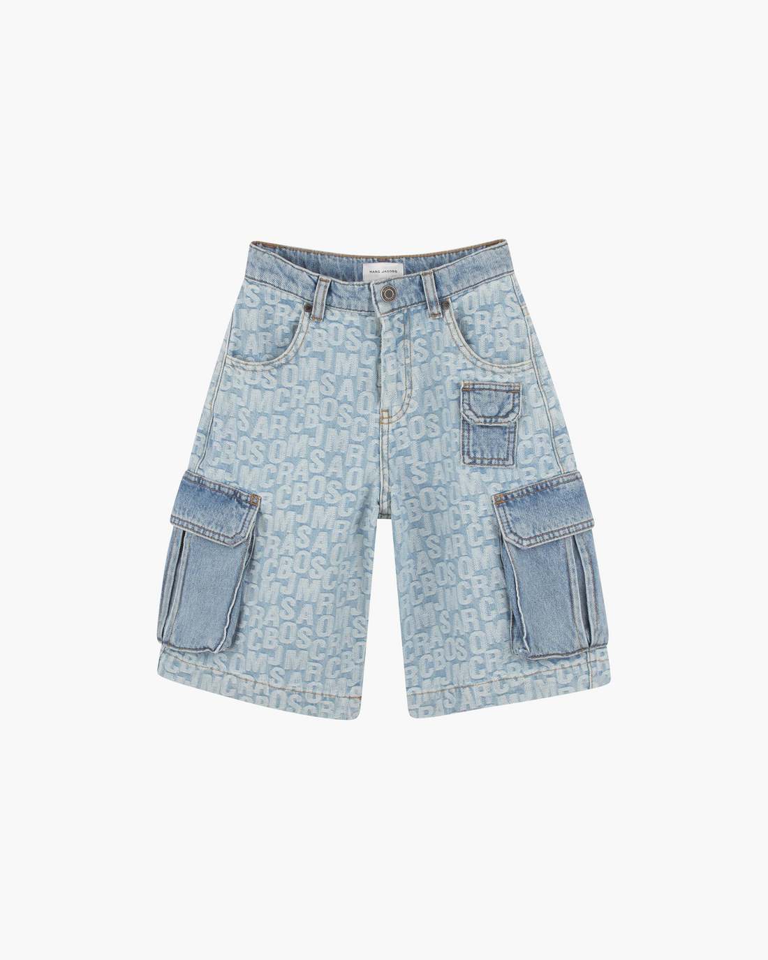 The Jumbled Logo Bermuda Short Blue - Marc Jacobs