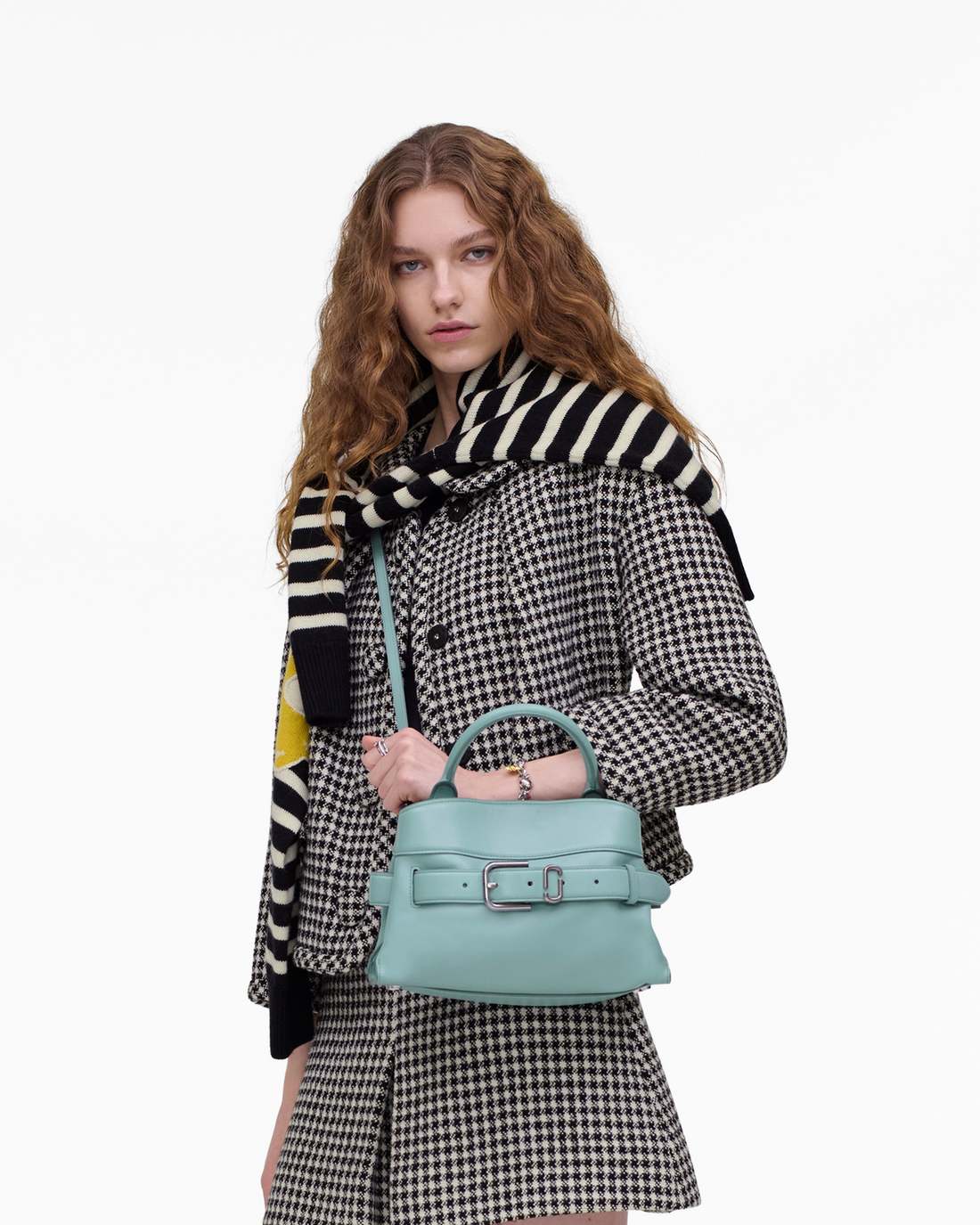 The Dakota Small Satchel Sky Blue - Marc Jacobs