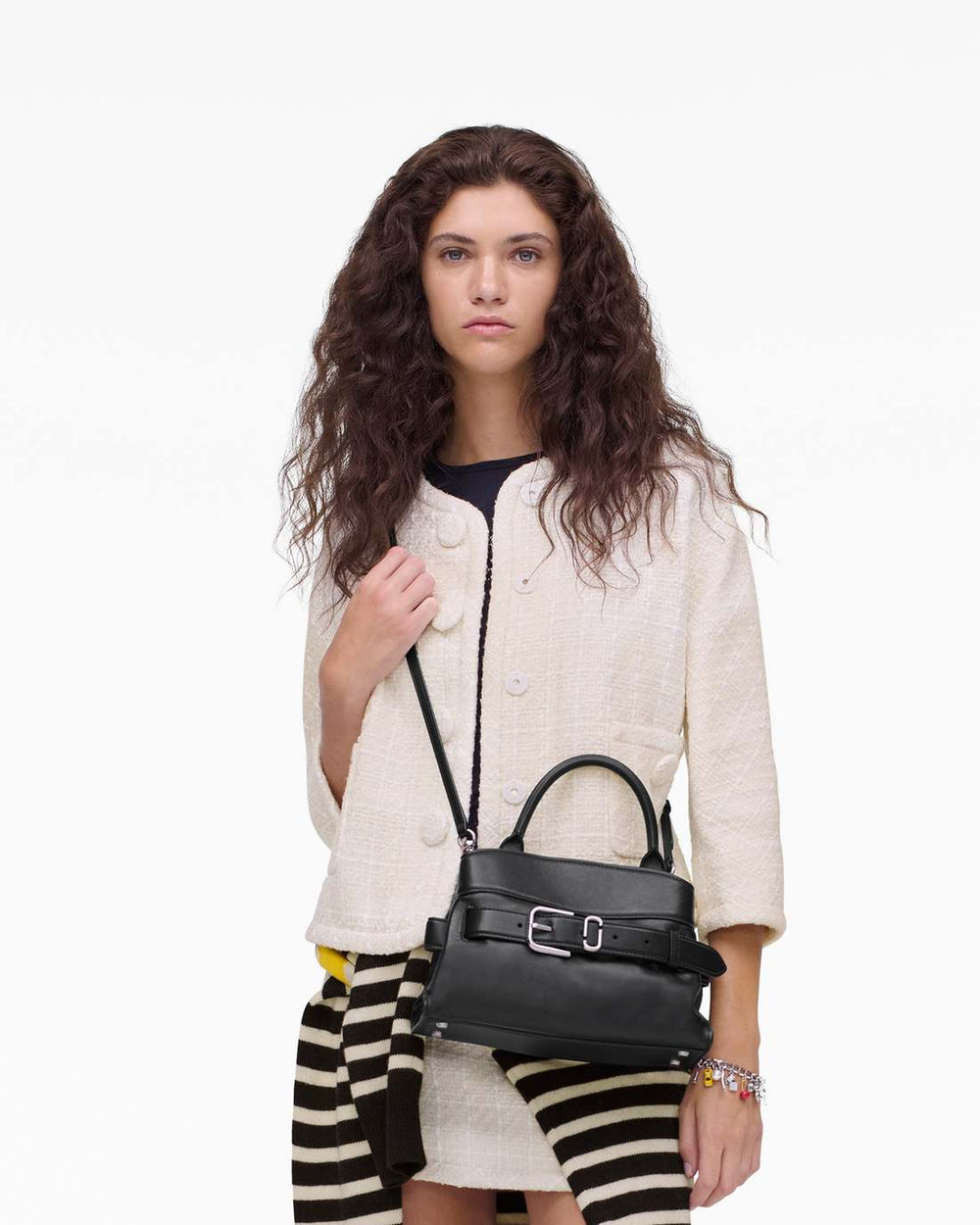 The Dakota Small Satchel Black - Marc Jacobs