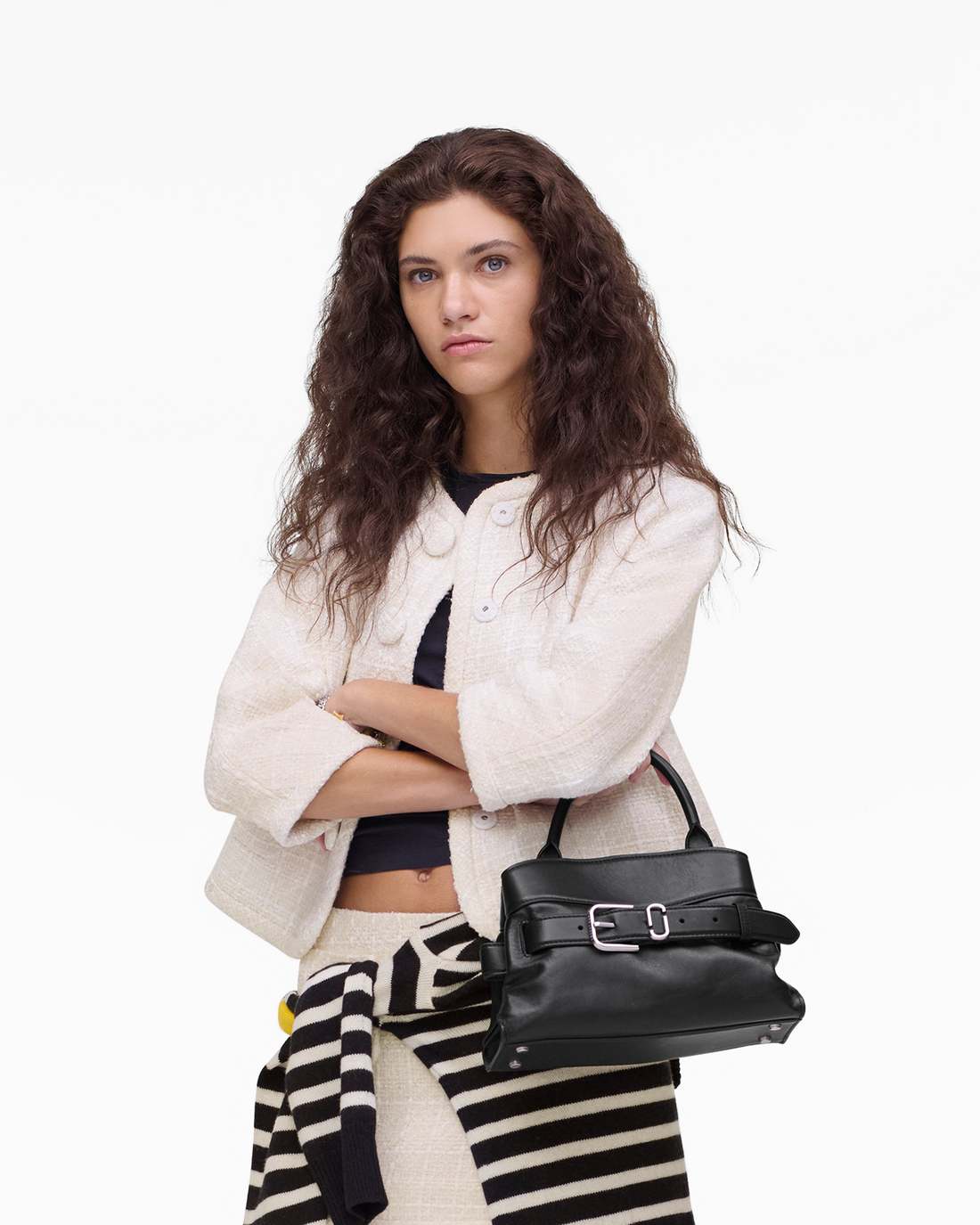 The Dakota Small Satchel Black - Marc Jacobs