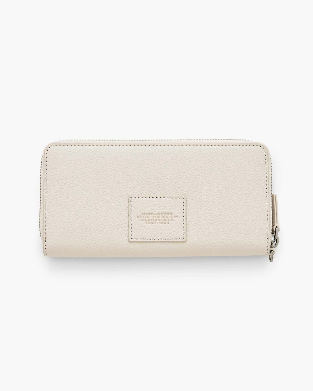 The Leather Continental Wallet Cotton - Marc Jacobs
